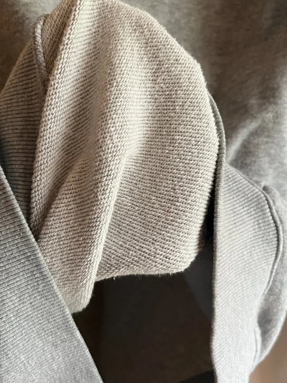 Fila Men's French Terry Crew Neck Grey Sweatshirt blokecore athletic loungewear